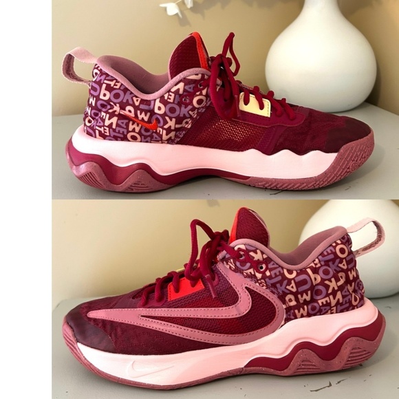 Nike Giannis Immortality 3 'Alphabet Bros' DZ7533-600 Red/Pink/Peach Men Size 7 - Picture 9 of 17